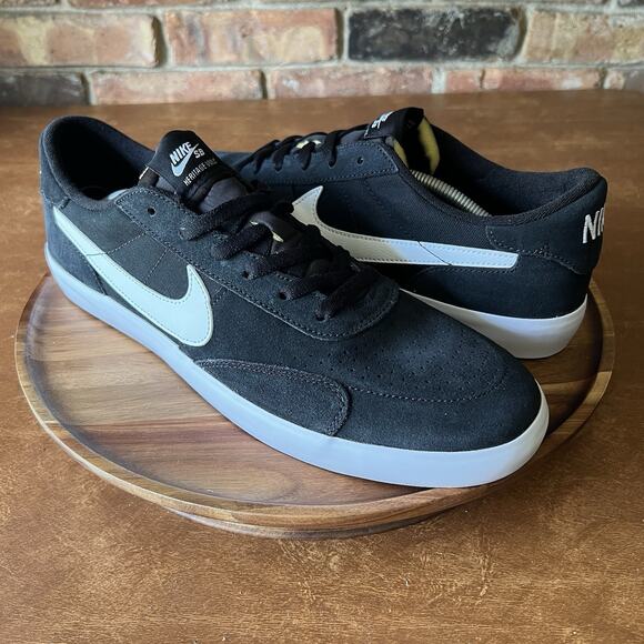 Nike SB Heritage Vulc Black White Skate Sneaker Shoes CD5010-003 Men's Size 11 - Picture 14 of 16